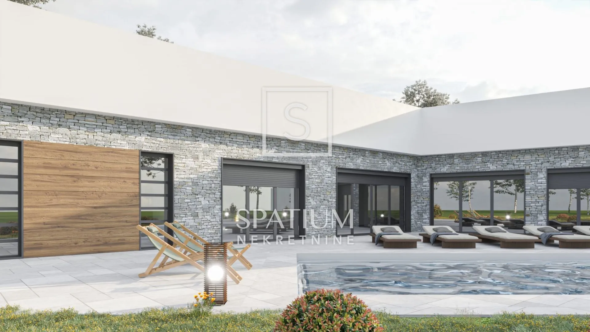 barban, dva građevinska zemljišta s projektom - slika 9