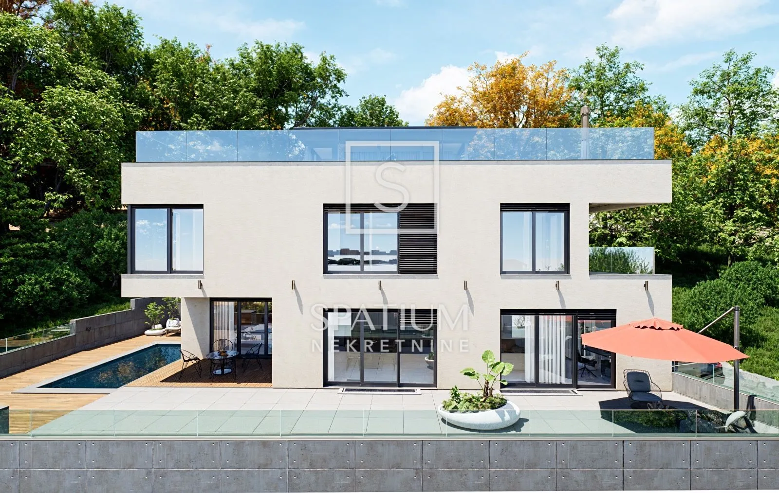 Labin, Okolica, Građevinsko Zemljište S Projektom I Dozvolom - Zagorje, Kršan