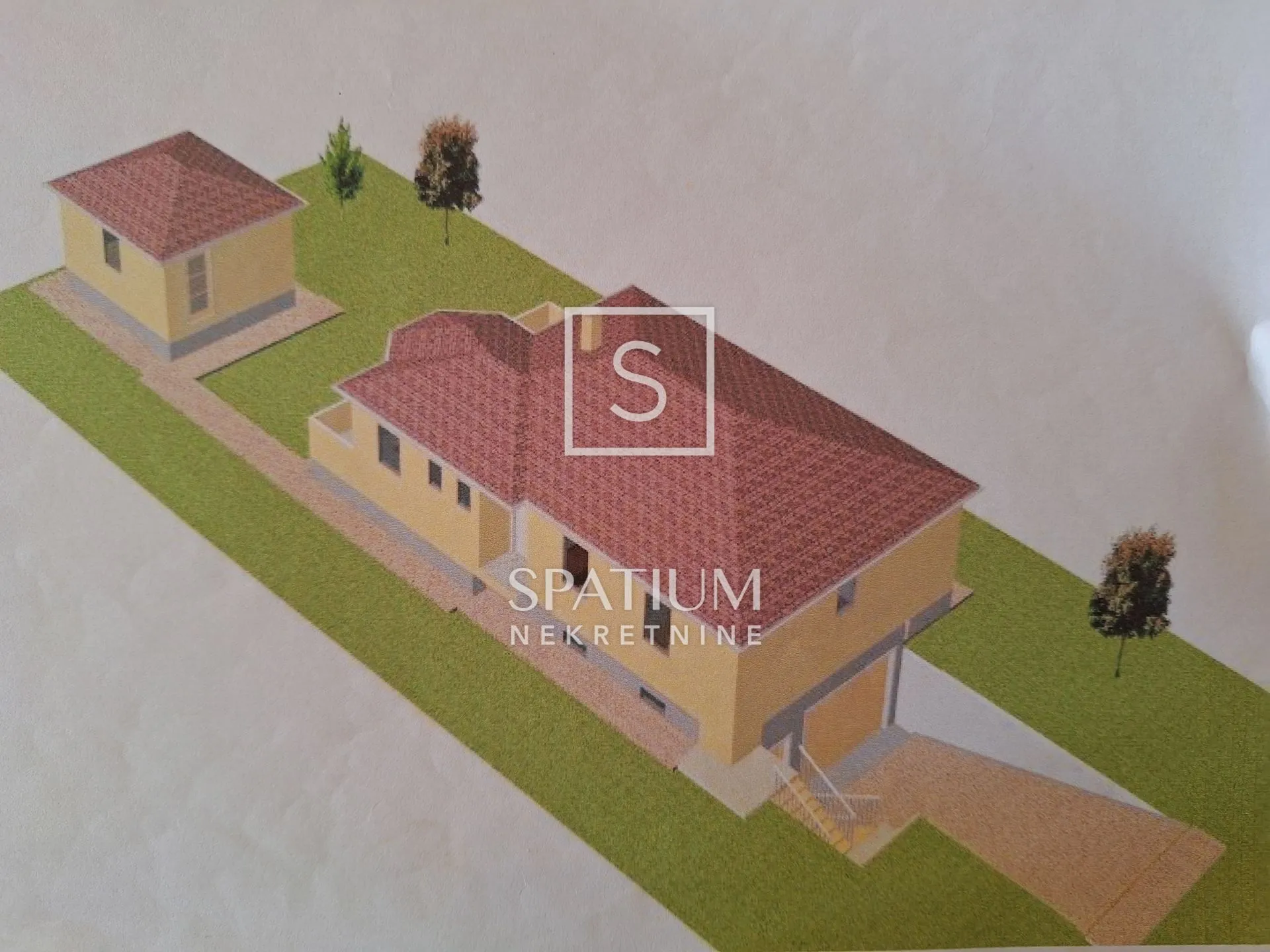 podhum, zemljište s građevinskom dozvolom - slika 5