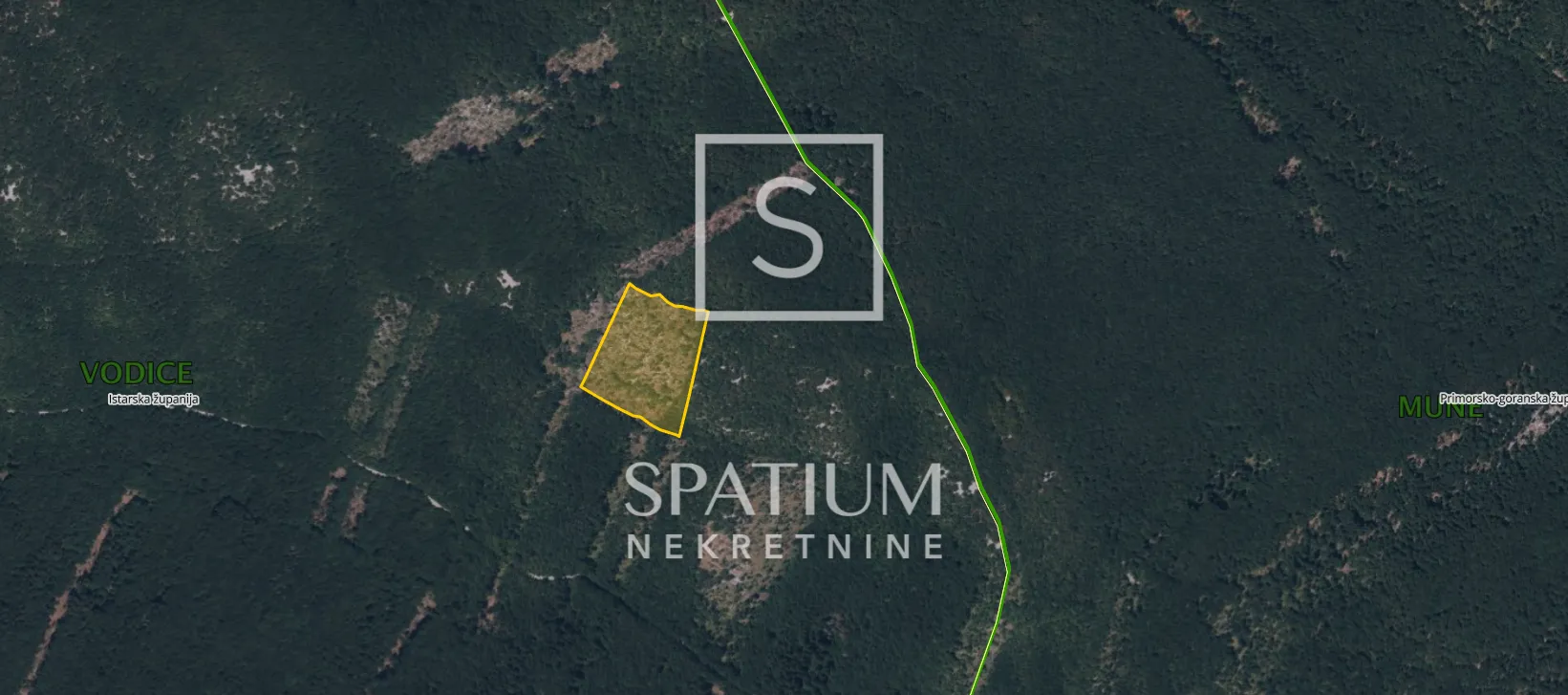 vodice - male mune, šumsko zemljište 50.394m2 - slika 1
