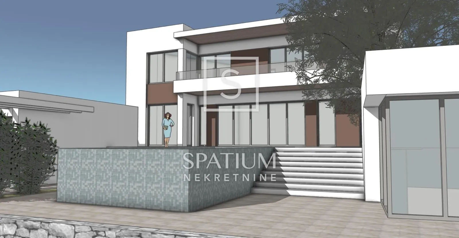 dramalj, kuća za renovaciju, s projektom - slika 2
