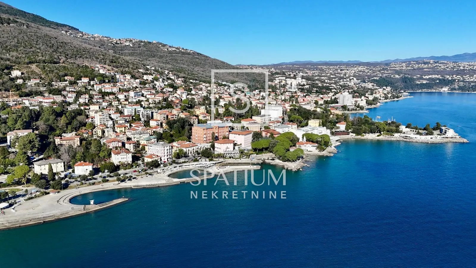 Volosko, Odličan Teren S Građevinskom Dozvolom - Opatija