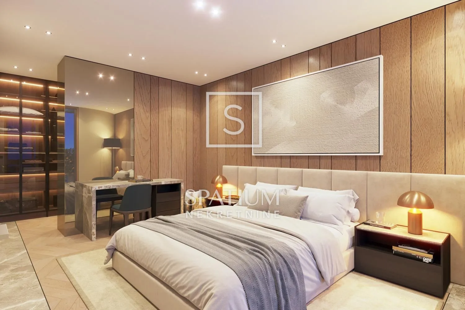 poreč, penthouse s krovnom terasom, 300m od mora - slika 9