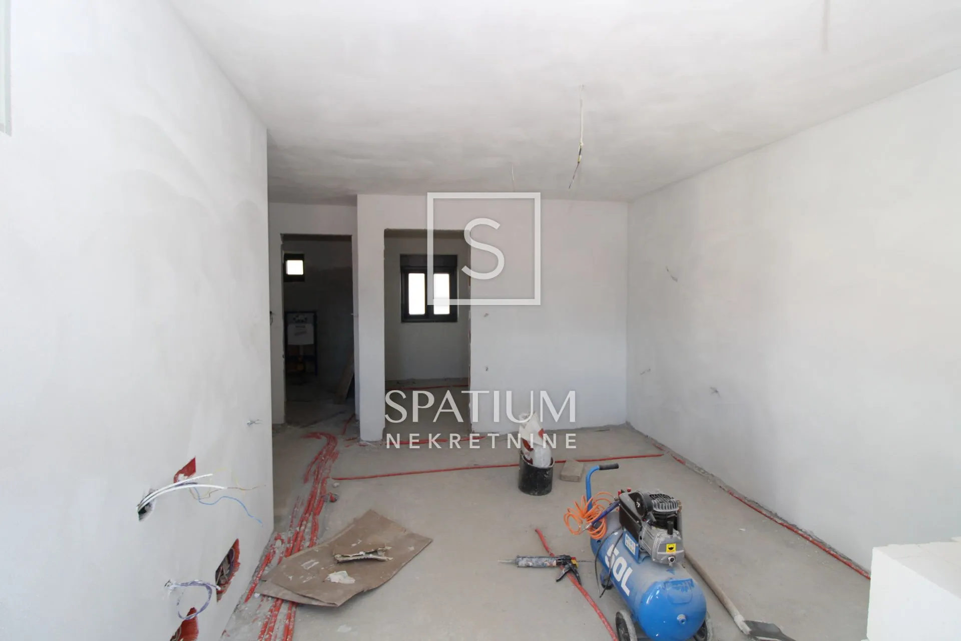 kostrena, kuća s 5 apartmana, visoki roh-bau - slika 8