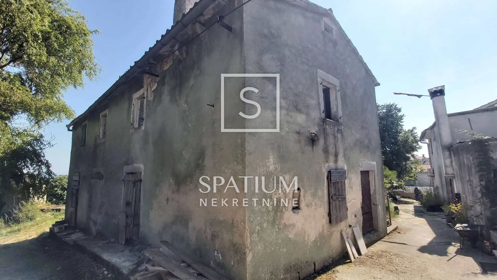 gračišće, kamena kuća za obnovu s panoramskim pogledom - slika 6