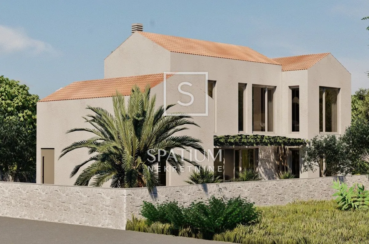 otok krk, vrbnik, građevinsko zemljište s projektom - slika 15