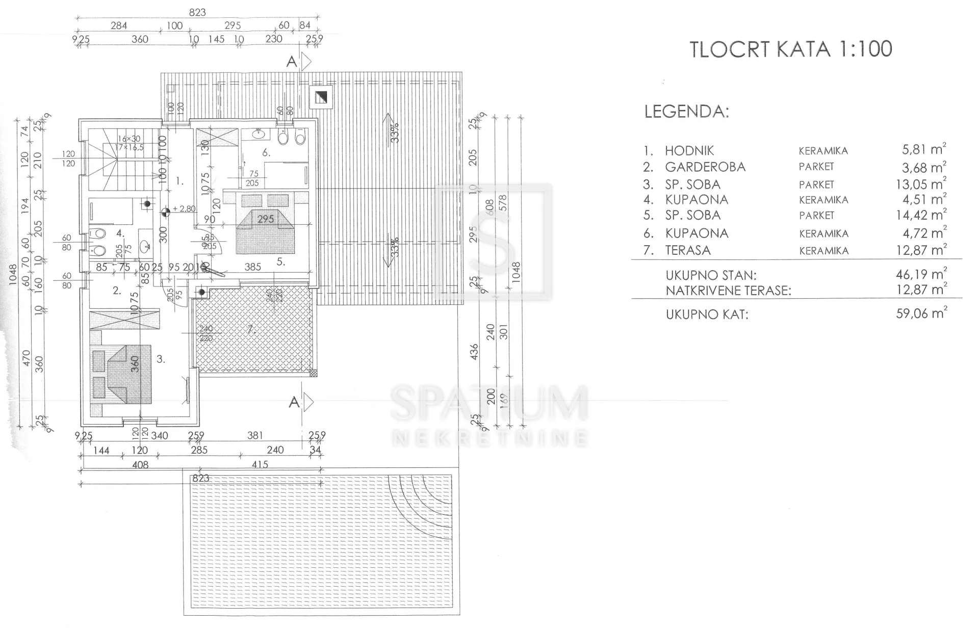motovun, građevinsko zemljište 820 m² s pogledom na motovun - slika 5