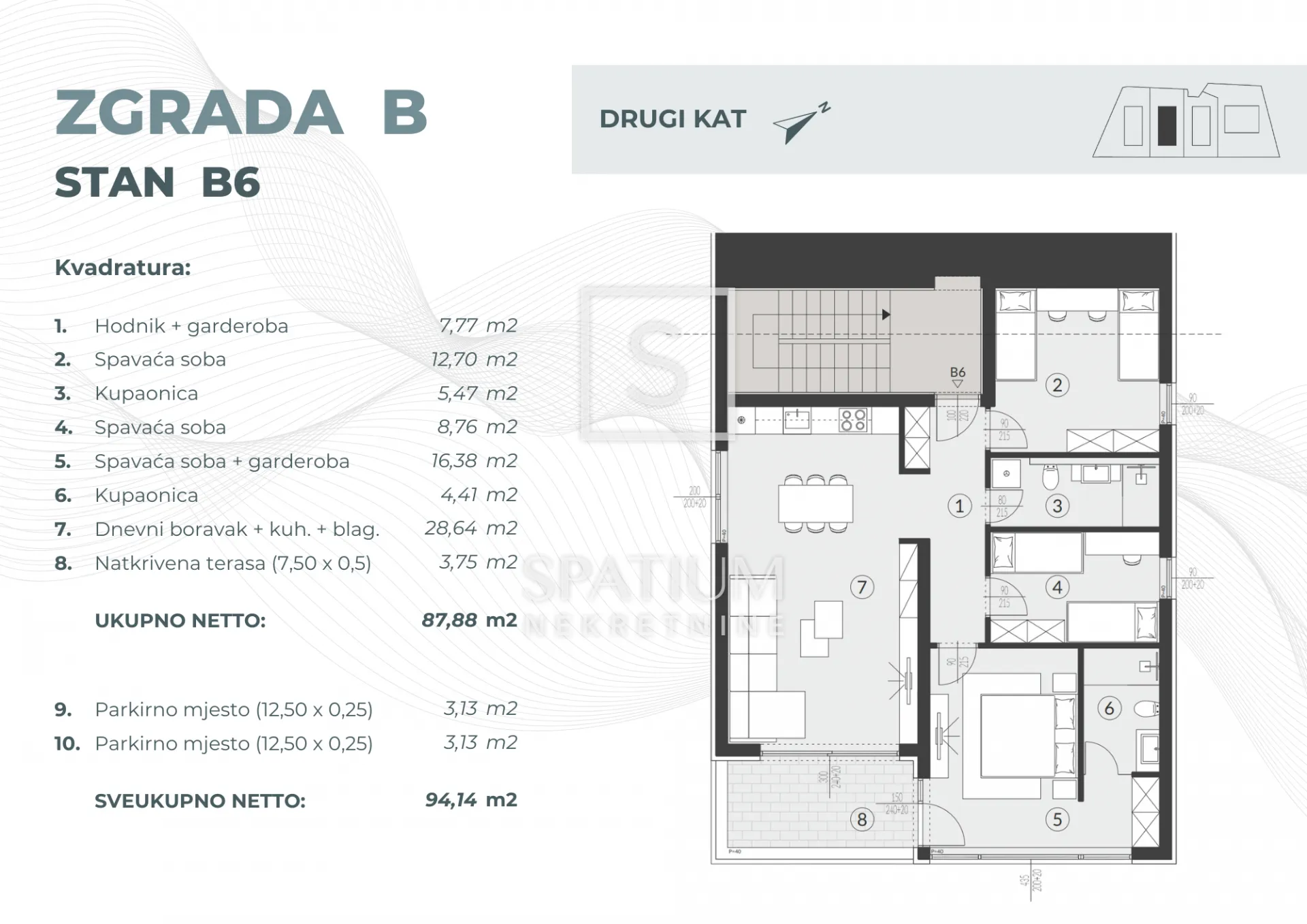 fažana, stan na drugom katu novogradnje - b6 - slika 2