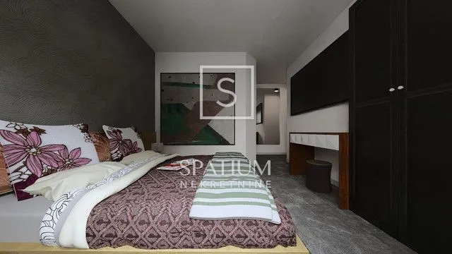 vrbnik, otok krk, prizemni stan s bazenom i pogledom na more - slika 11