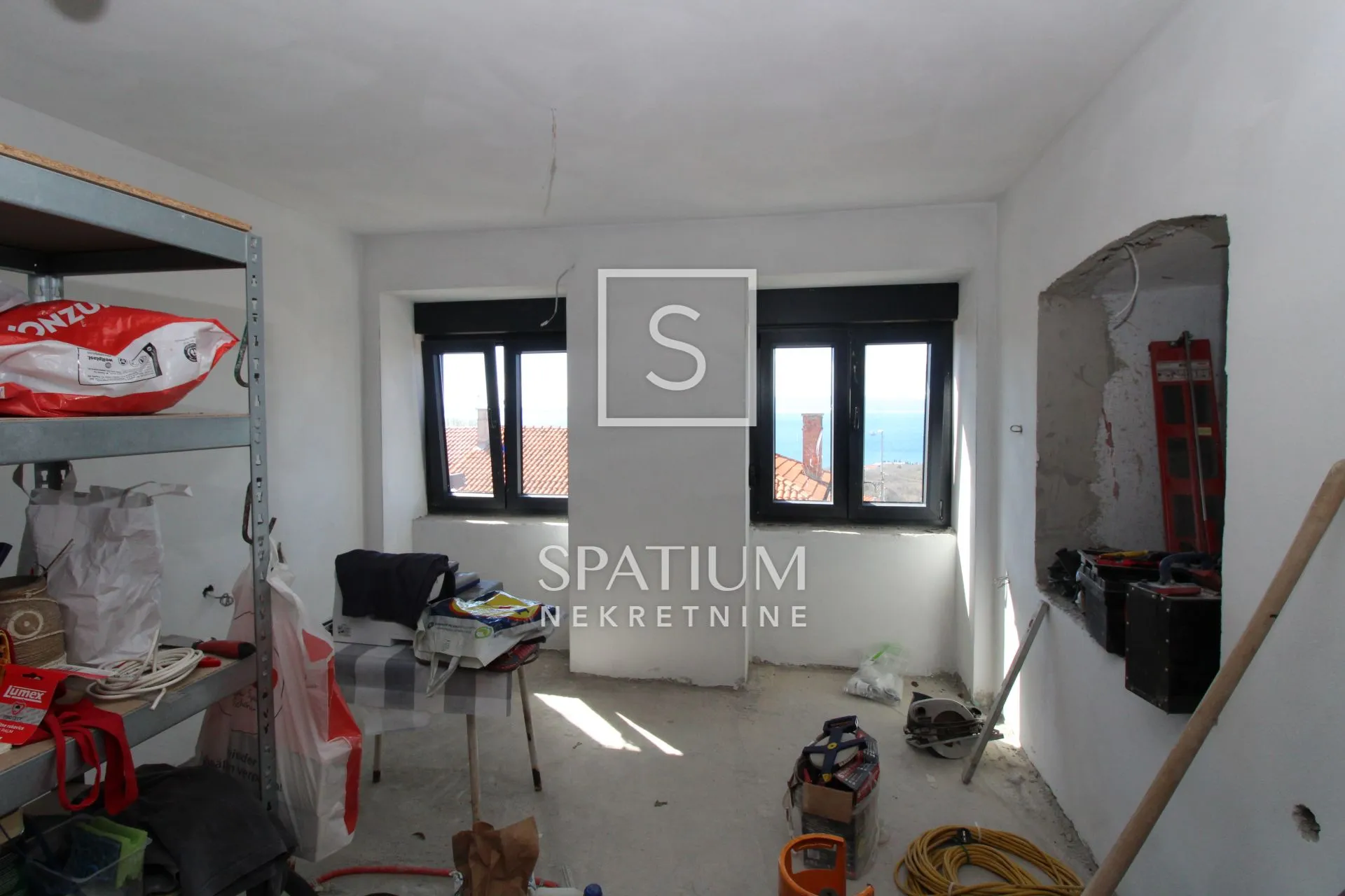 kostrena, kuća s 5 apartmana, visoki roh-bau - slika 3