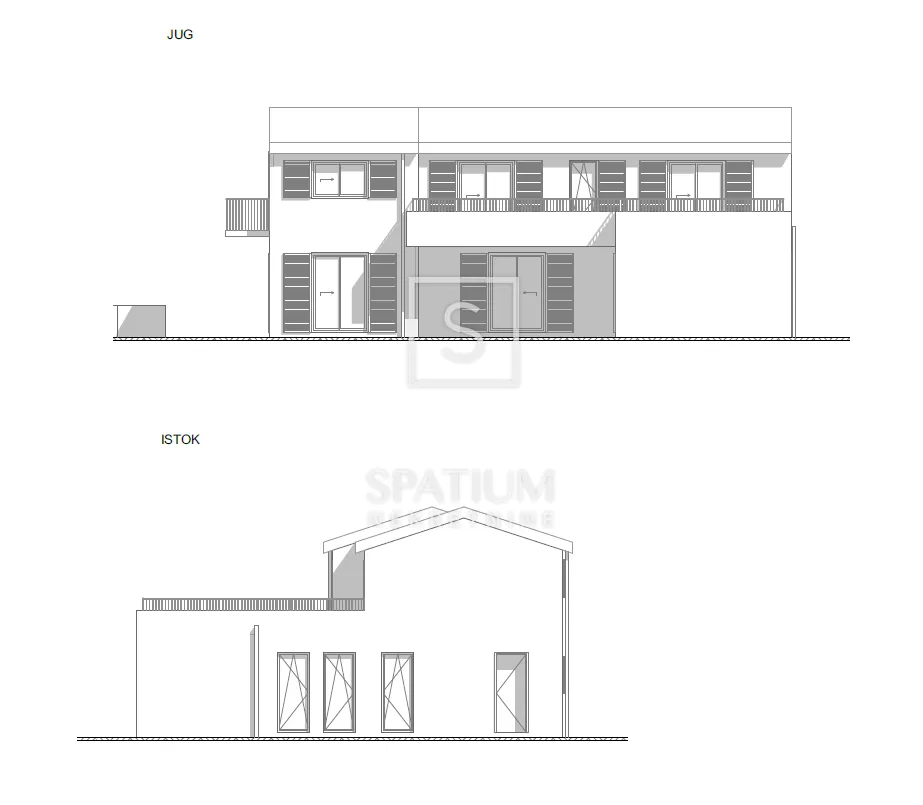 momjan, buje, građevinsko zemljište s projektom za kuću - slika 8