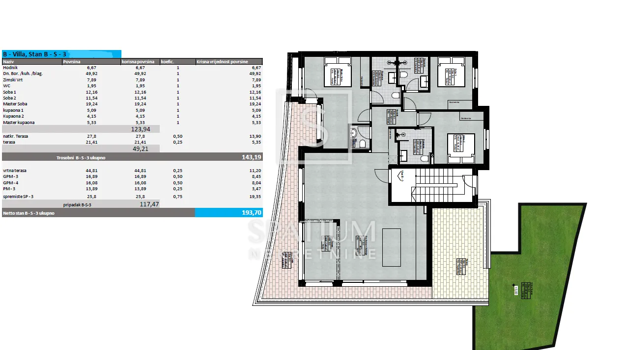 lovran, penthouse s pogledom - slika 12