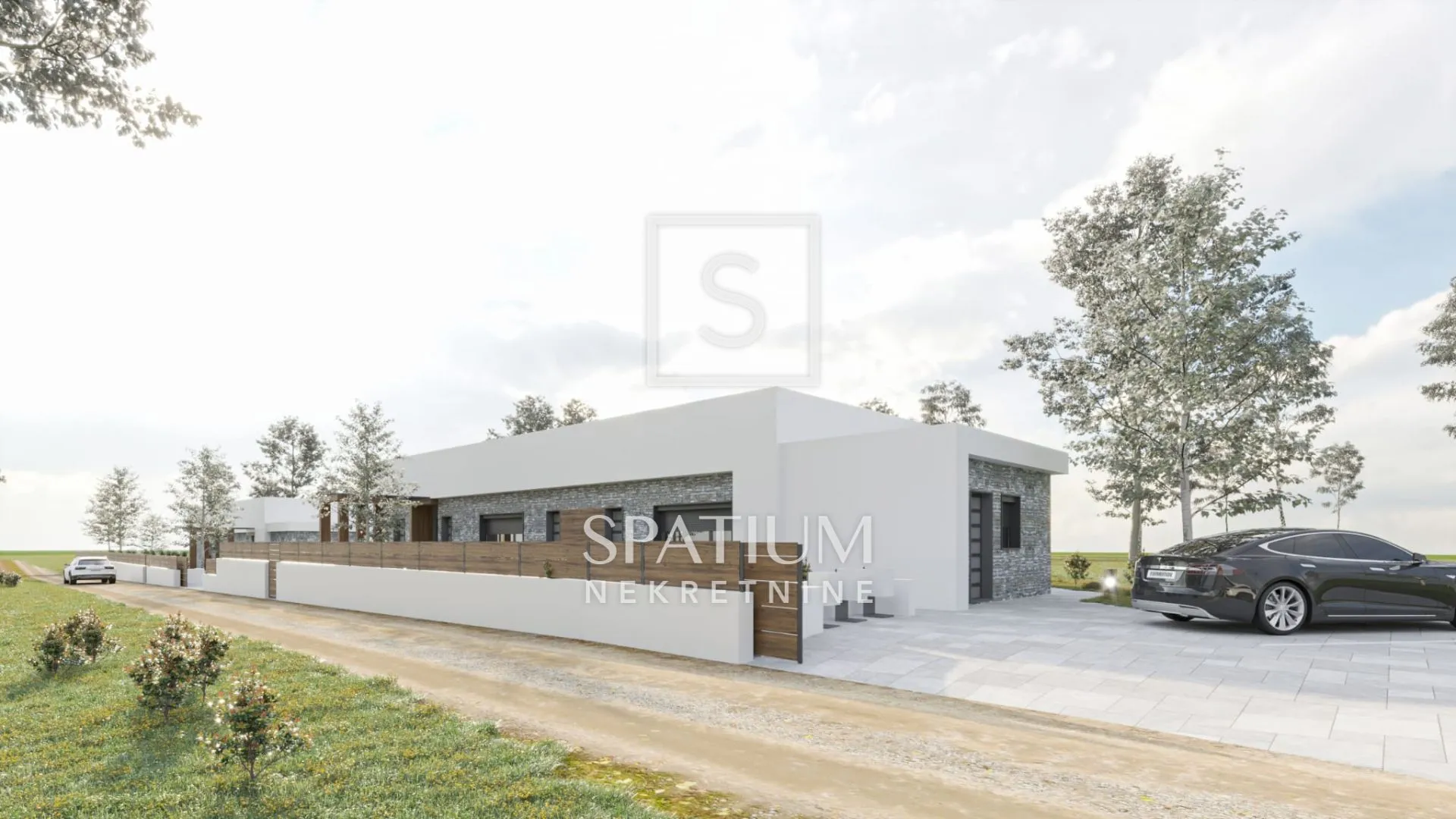 barban, dva građevinska zemljišta s projektom - slika 2