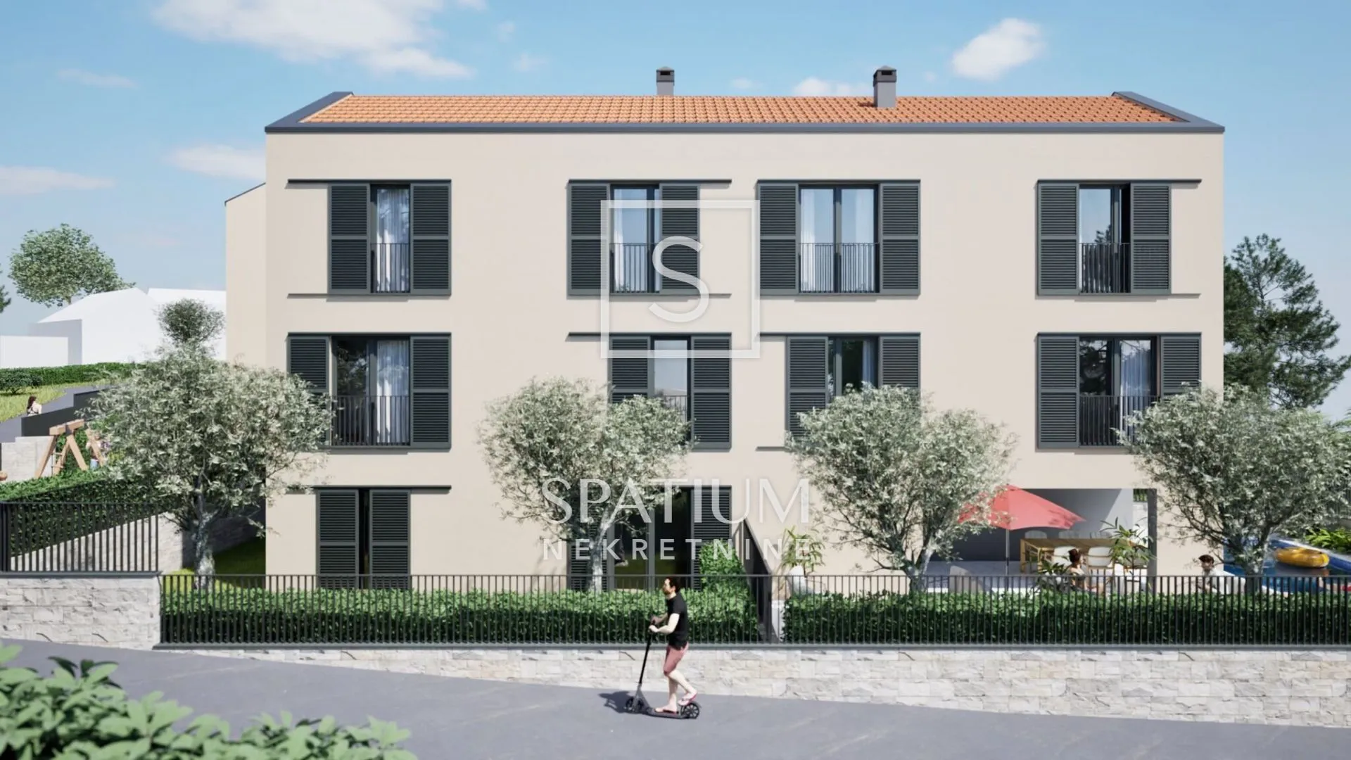 Tinjan, Građevinsko Zemljište S Projektom Za 8 Stanova