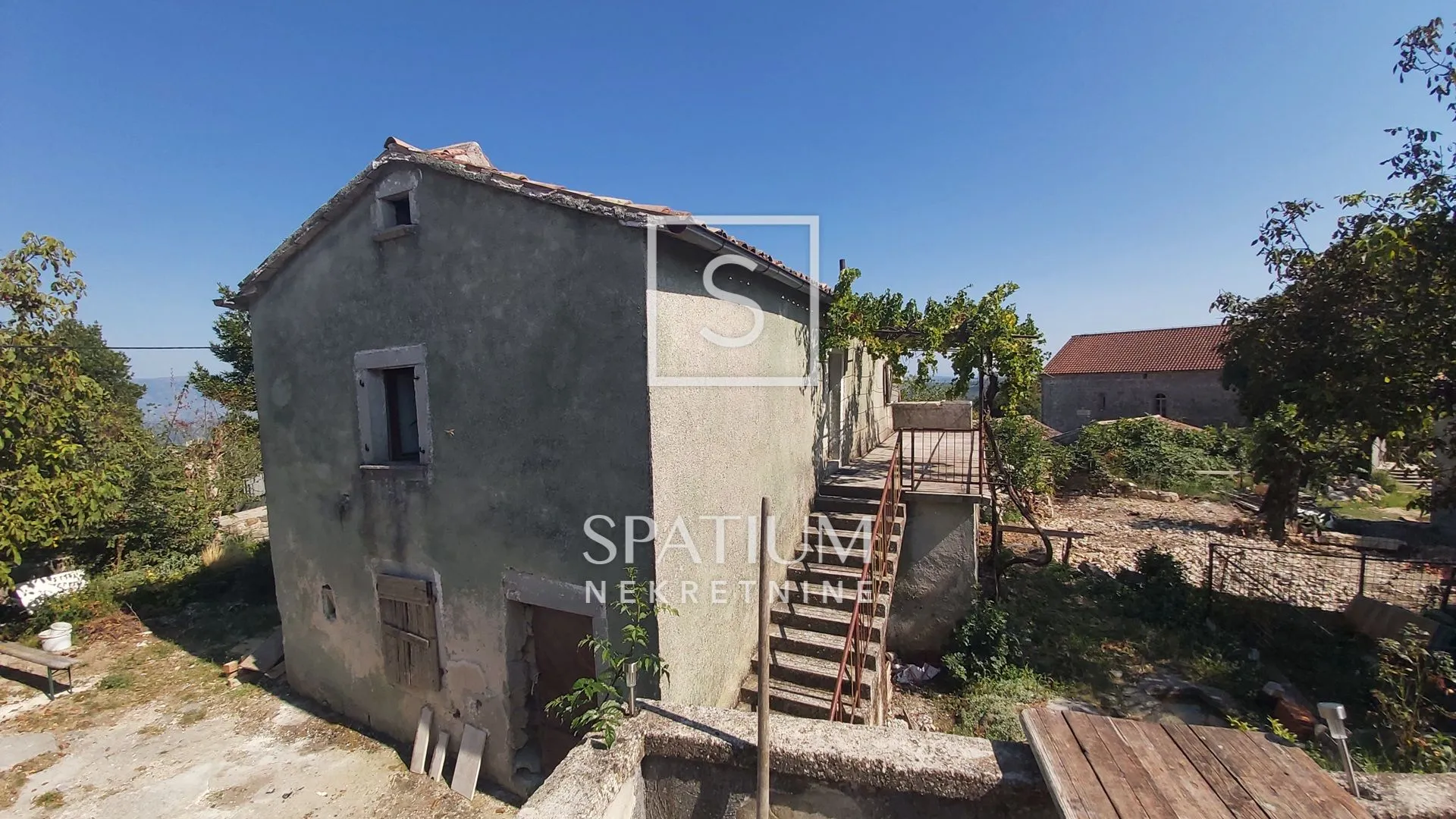 gračišće, kamena kuća za obnovu s panoramskim pogledom - slika 5