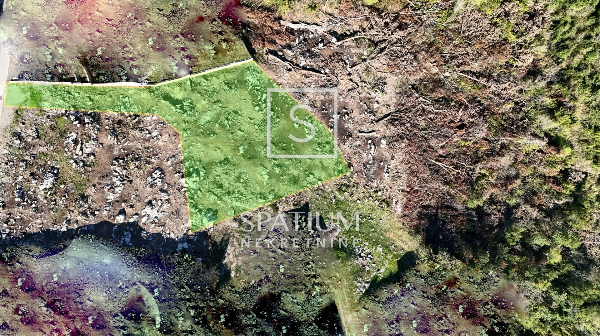 pobri, zemljište s otvorenim pogledom na more - slika 2