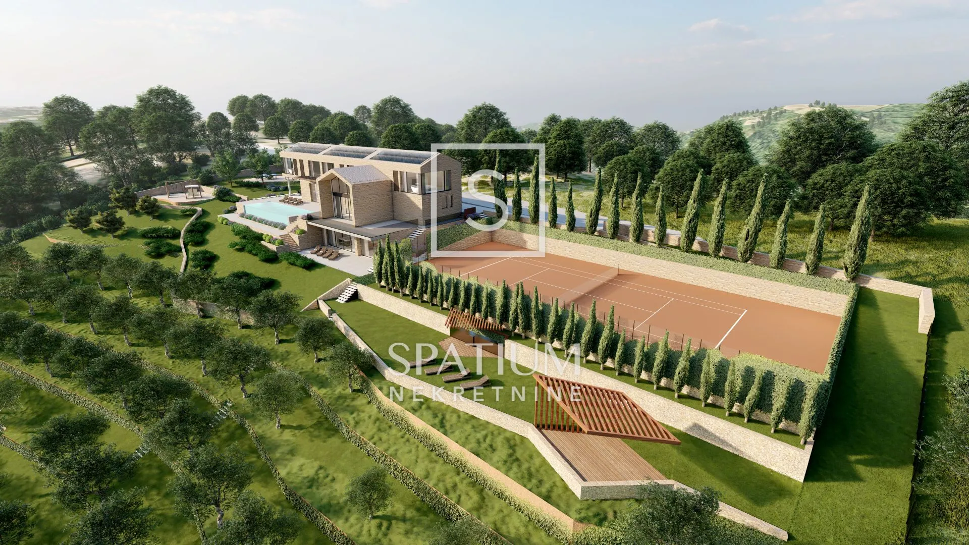 zamask, ekskluzivna vila na vrhunskoj lokaciji s panoramskim pogledom - slika 16