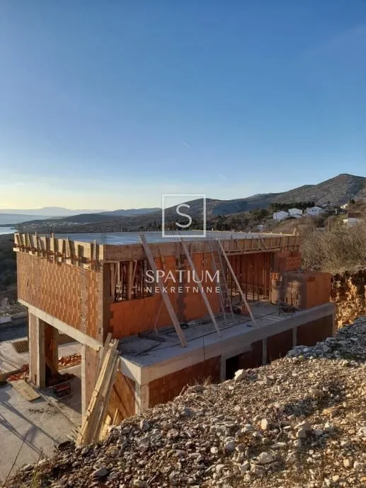 Novi Vinodolski, Klenovica, Vila S Bazenom U Izgradnji - Klenovica, Novi Vinodolski