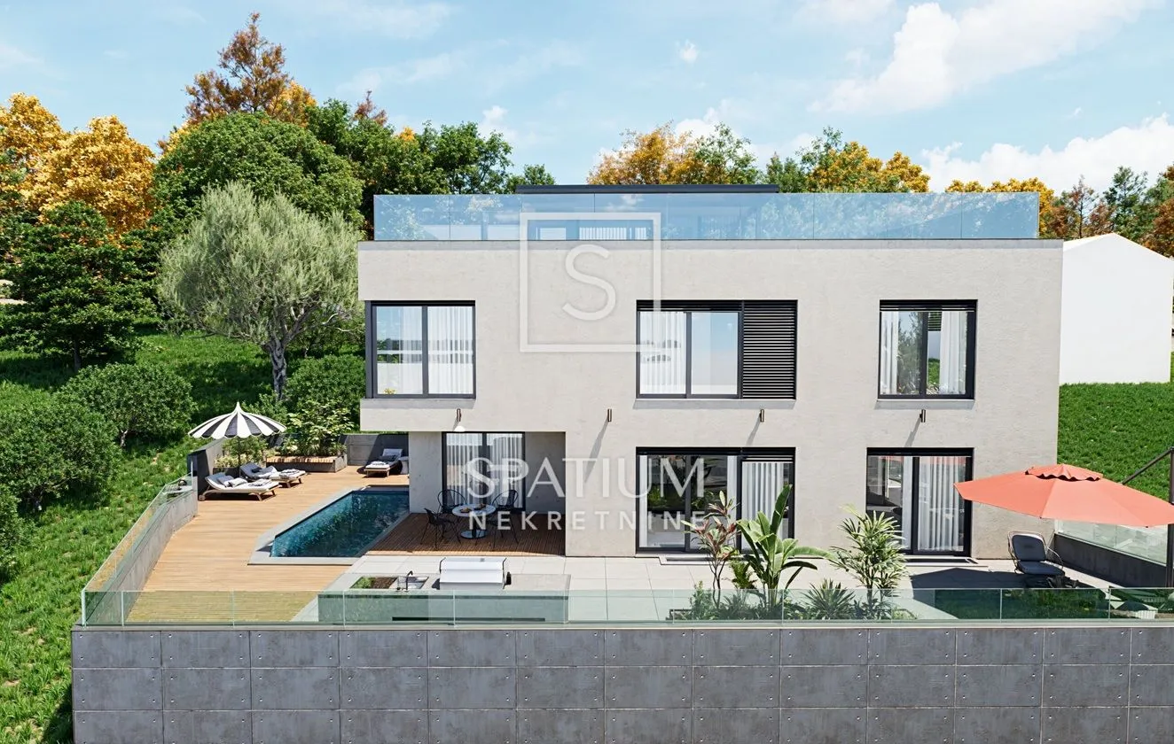 Labin, Okolica, Građevinsko Zemljište S Projektom I Dozvolom - Zagorje, Kršan