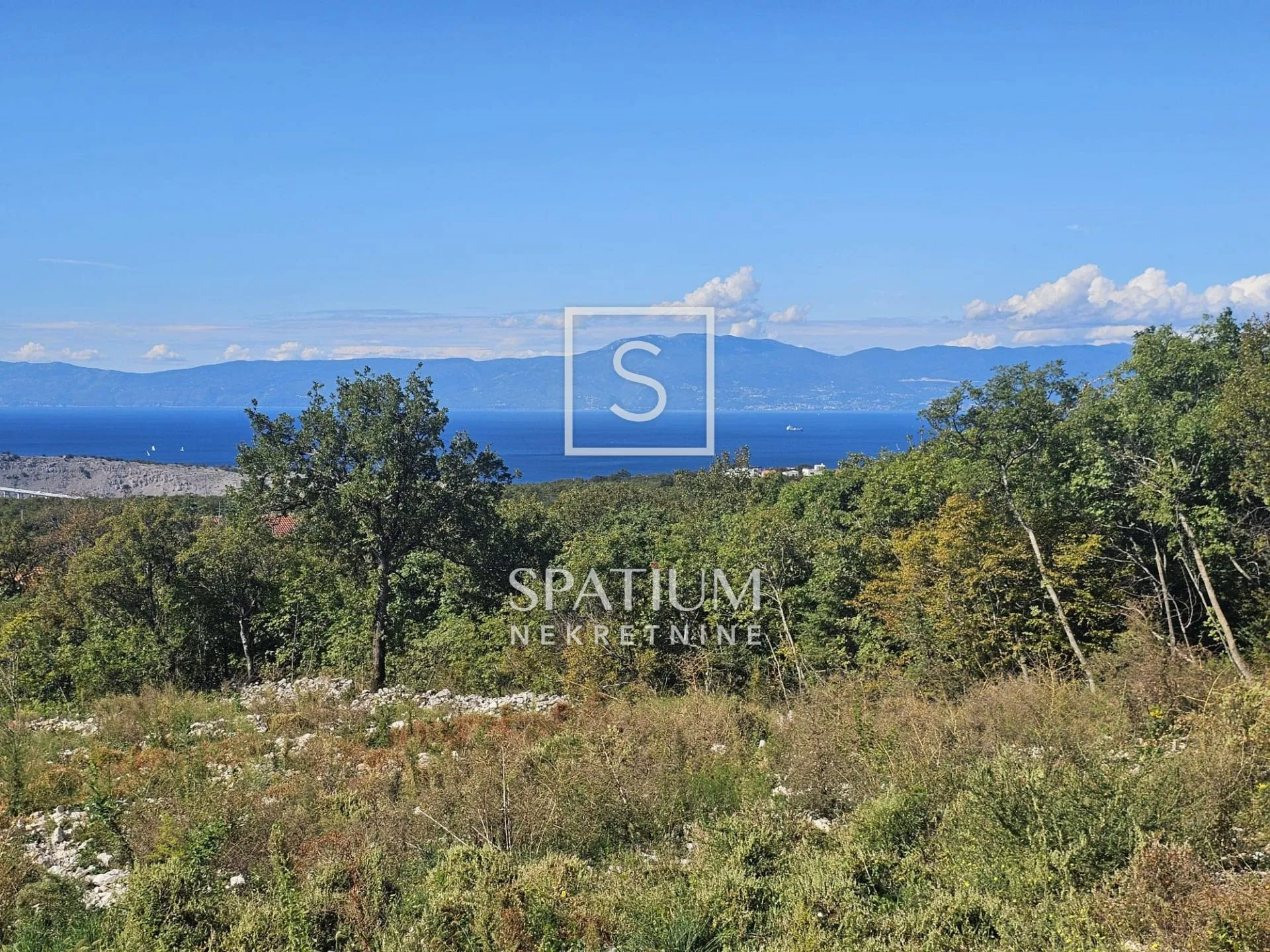 šmrika, građevinsko zemljište sa pogledom na more - slika 2