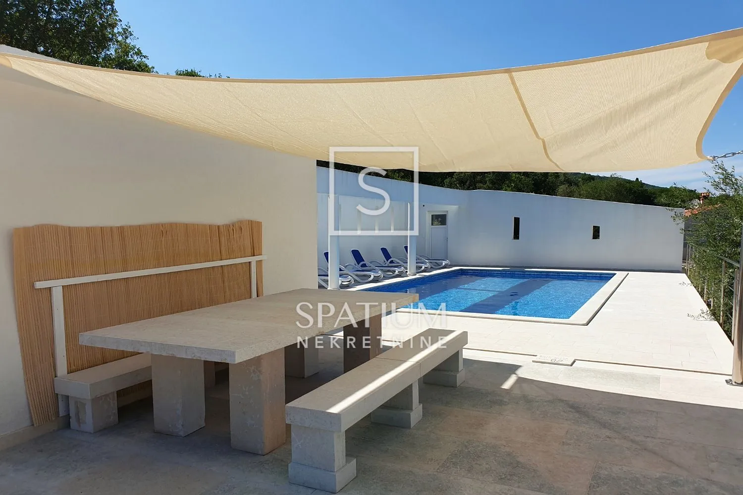 labin, raša, apartmanska kuća s bazenom - slika 4
