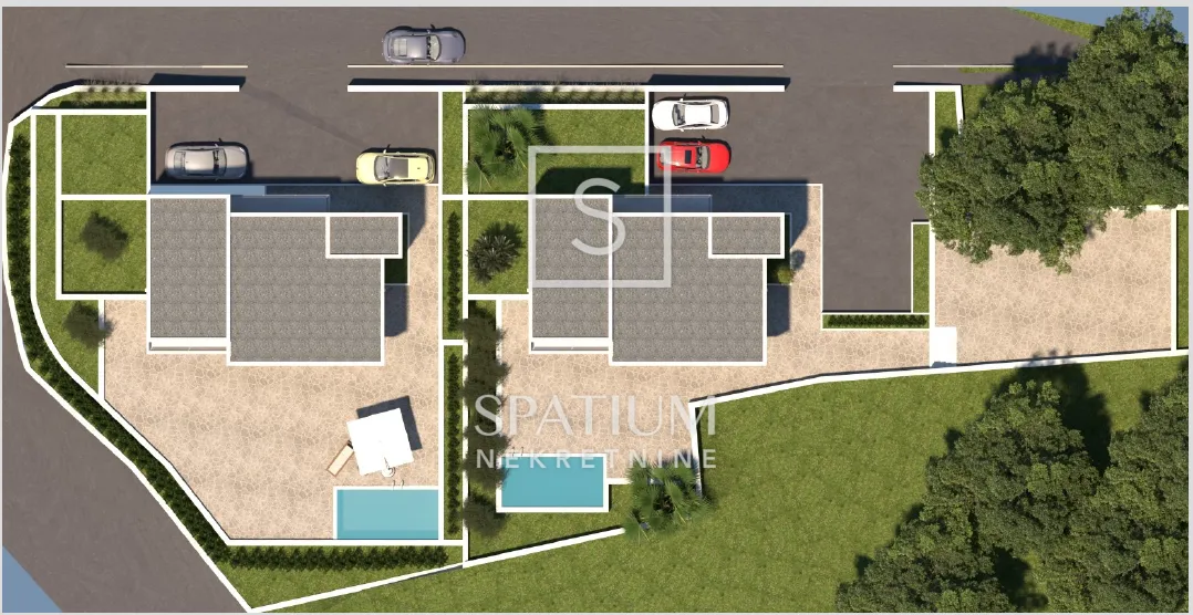 bribir, vila s bazenom u izgradnji - slika 3