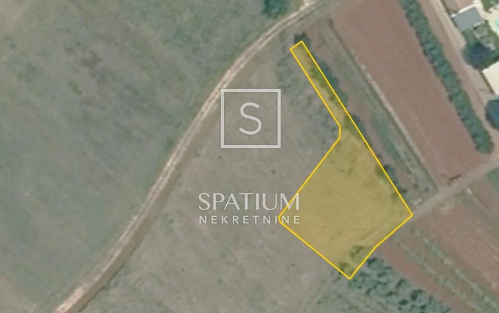 kaštelir, građevinsko zemljište sa pravomoćnom građevinskom dozvolom i panoramskim pogledom na more - slika 3