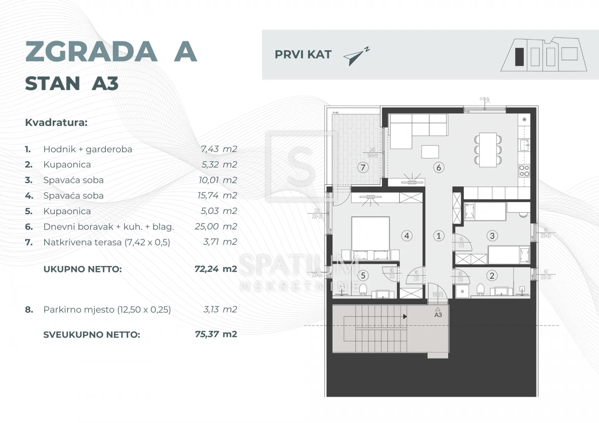 fažana, stan na prvom katu novogradnje - a3 - slika 3