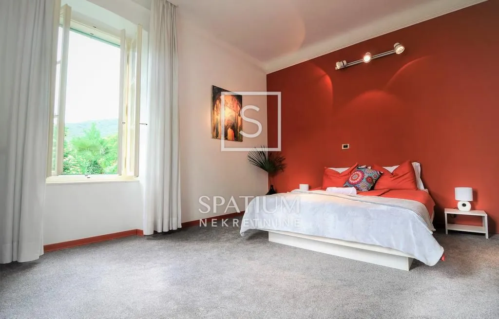 opatija, dvoetažni stan u povijesnoj vili s pogledom na more - slika 7
