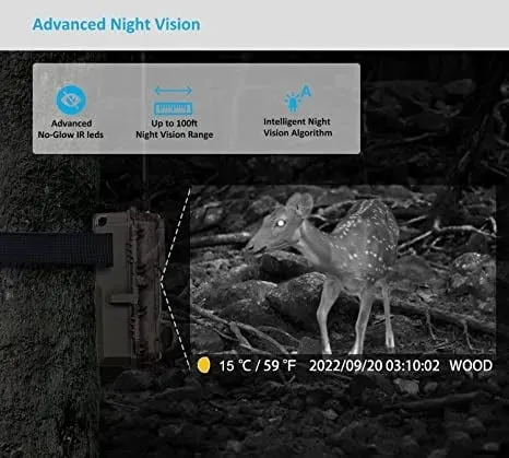 lovačka kamera meidase s960 4g - 32mp, noćno snimanje - slika 10