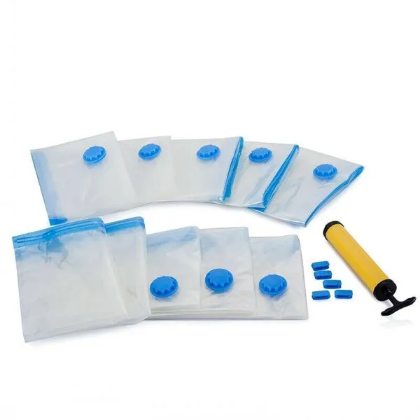 (7-djelni jumbo paket) vreće za vakumiranje odjeće i gratis pumpa - slika 6