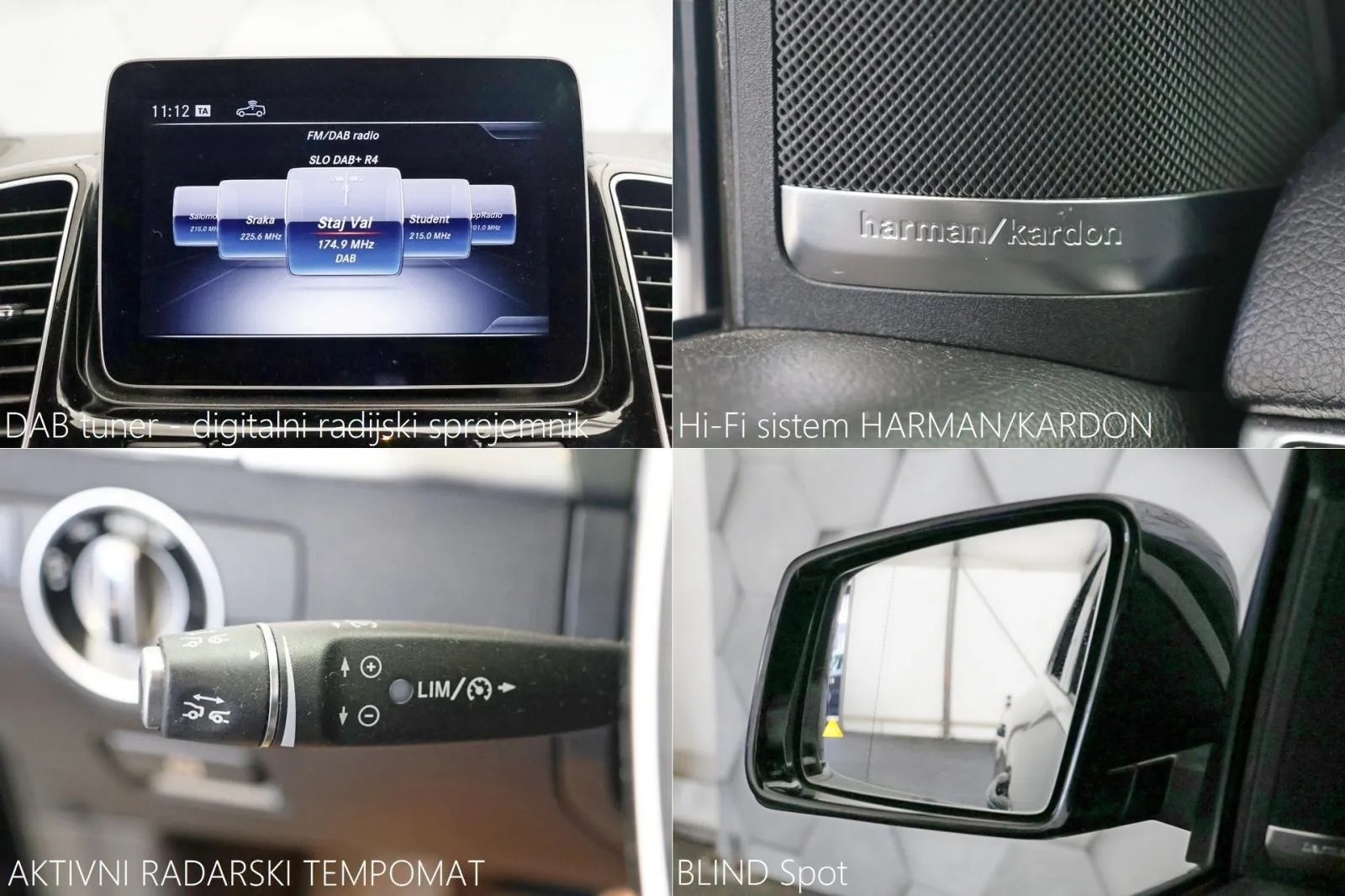 mercedes-benz gle coupe 350d 4matic 9g-tronic amg line multibeam radar - slika 14