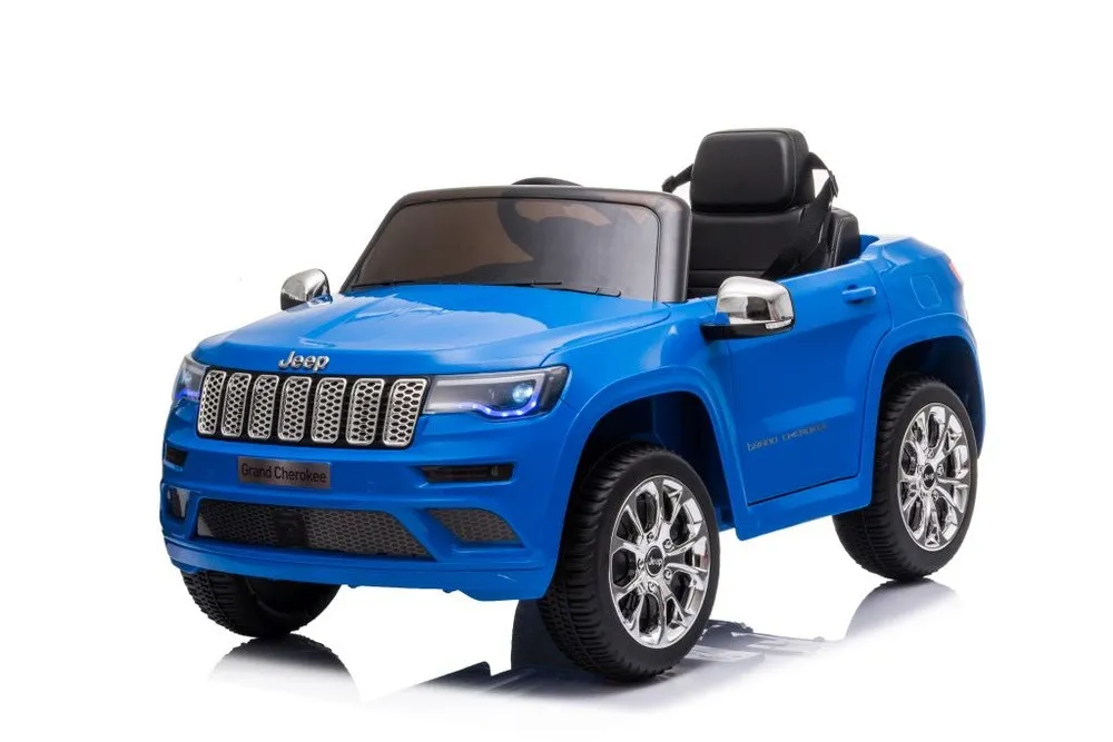 licencirani auto na akumulator jeep grand cherokee - plavi - slika 3