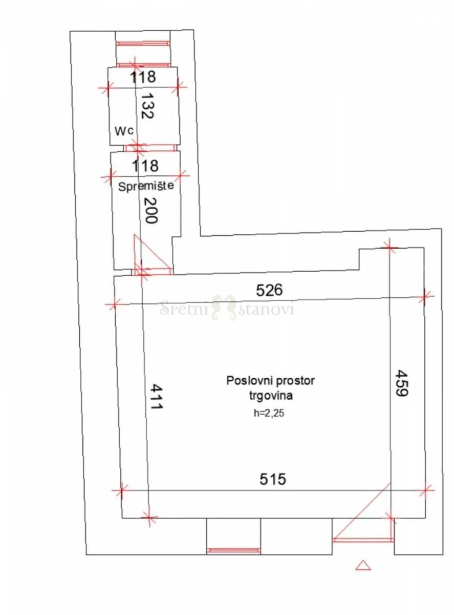 rijeka,centar, 26 m2, prodaja poslovnog prostora - slika 7