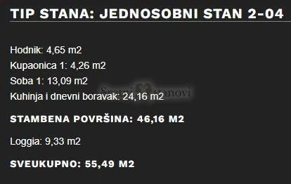stan umag, 1s+db, parking, spremište u cijeni (2-04) - slika 7