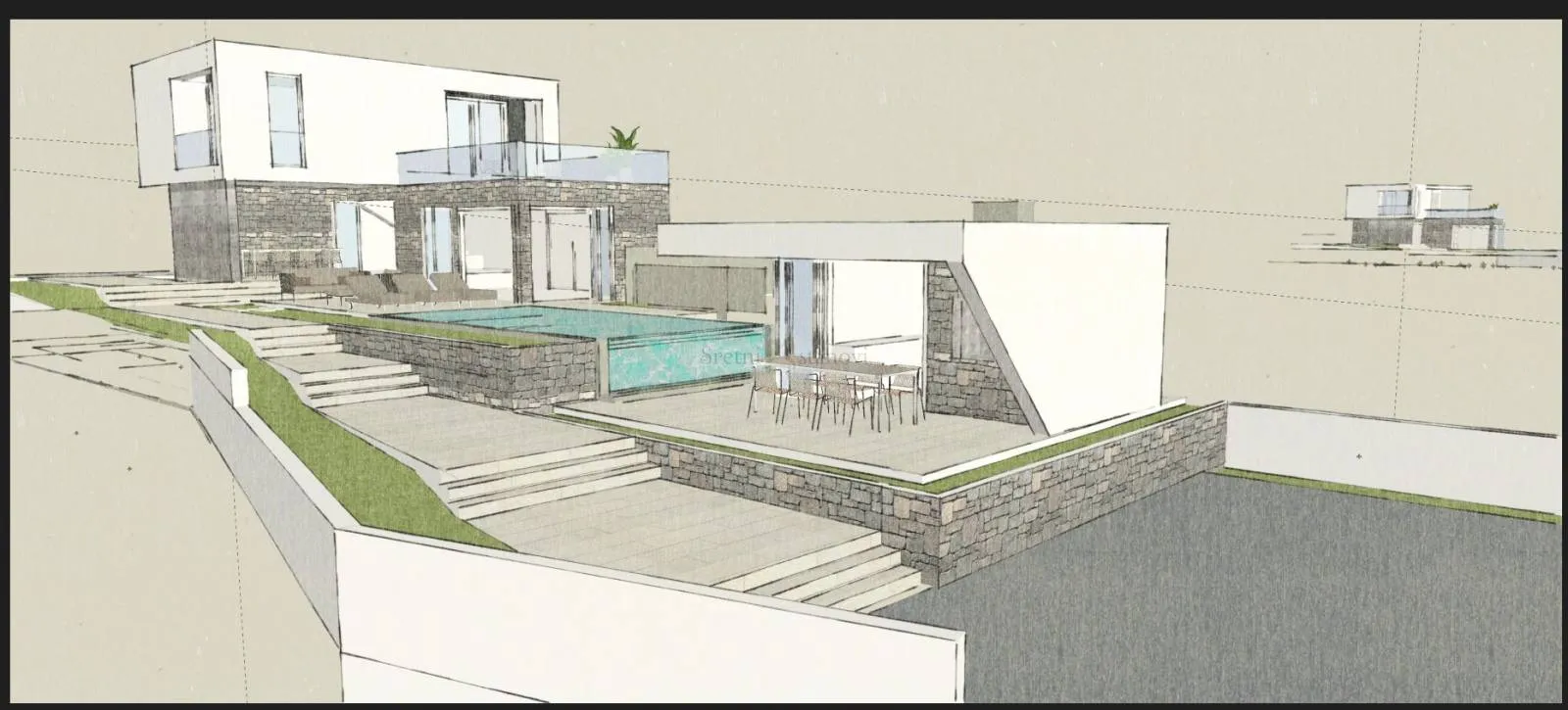 pirovac, prodaje se izvrsno građevinsko zemljište s projektom - slika 6