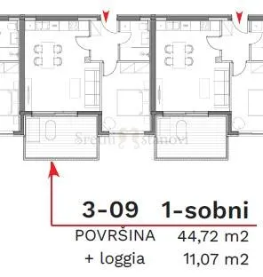 stan umag, 1s+db, parking, spremište u cijeni (3-09) - slika 6