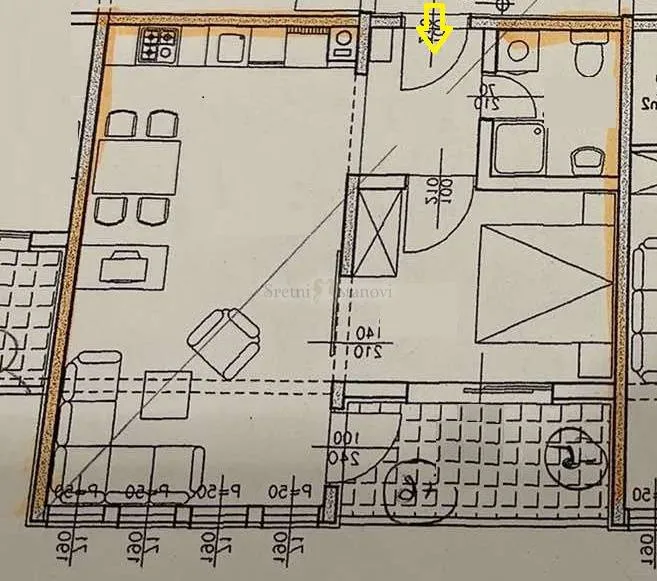 opatija,46 m2, 1s+db, plus parking i spremište - slika 6
