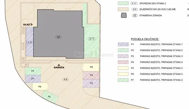 costabella, 2s+db, 85 m2+ vrt 60 m2, moderan stan s pogledom - slika 17
