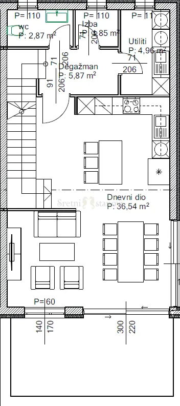 rešetari 3s + db + garaža - slika 7