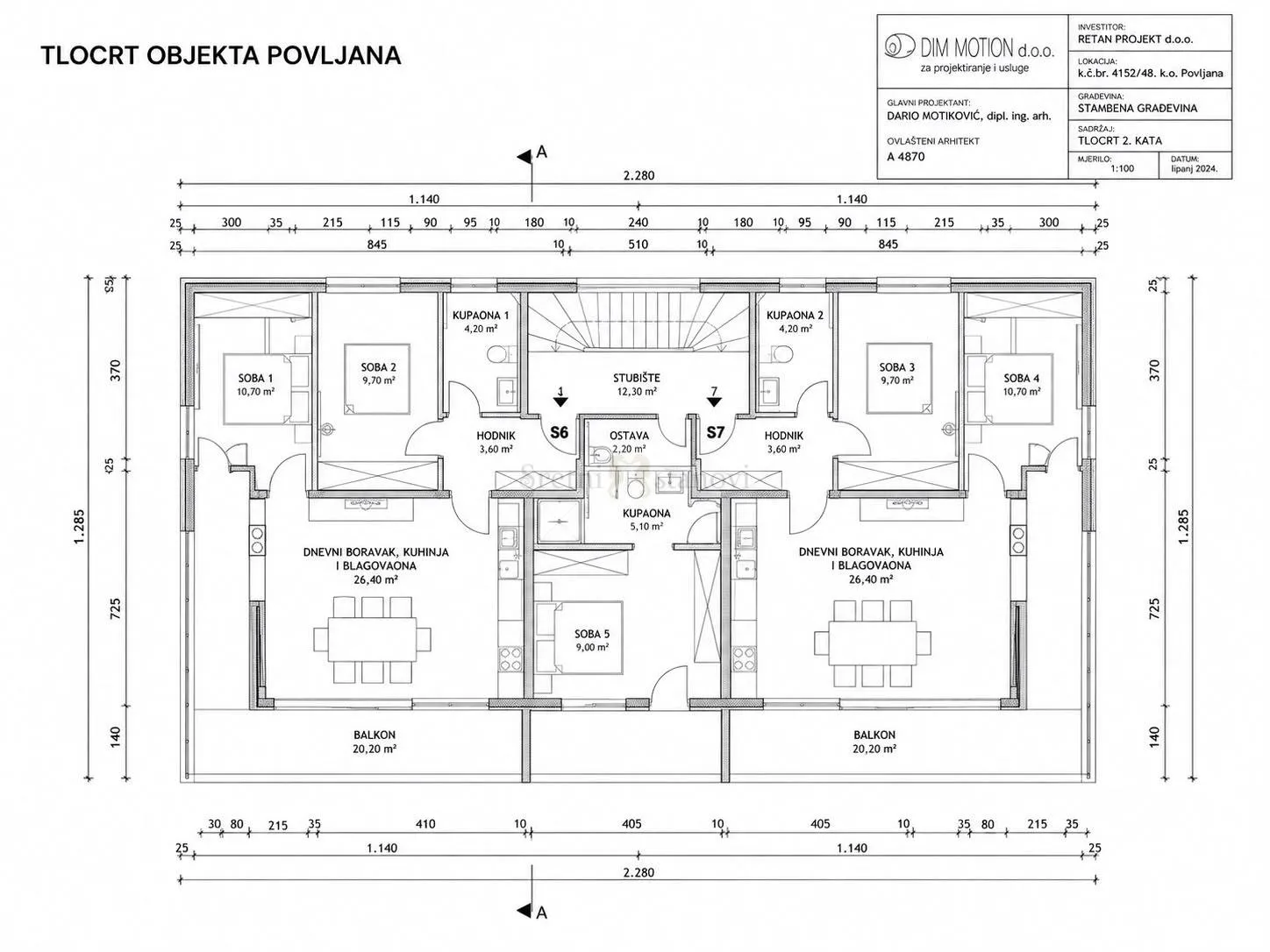 povljana, otok pag, 2s+db,penthouse,pogled na more - slika 9