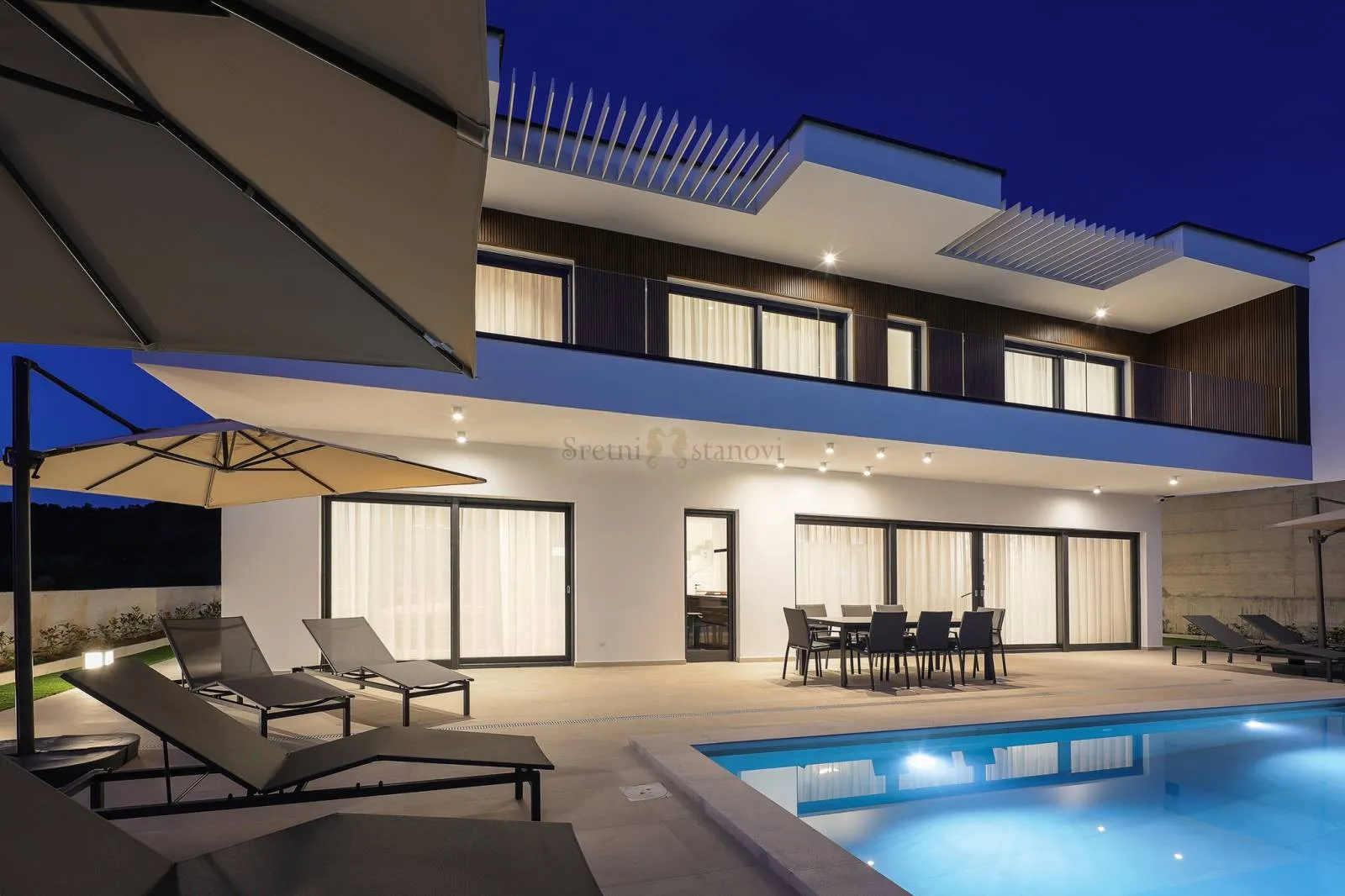 luksuzna kuća jakišnica, 4s+db, bazen, 200m do mora / luxury house jakišnica, pag, swimmingpool, 200m to the sea - slika 3