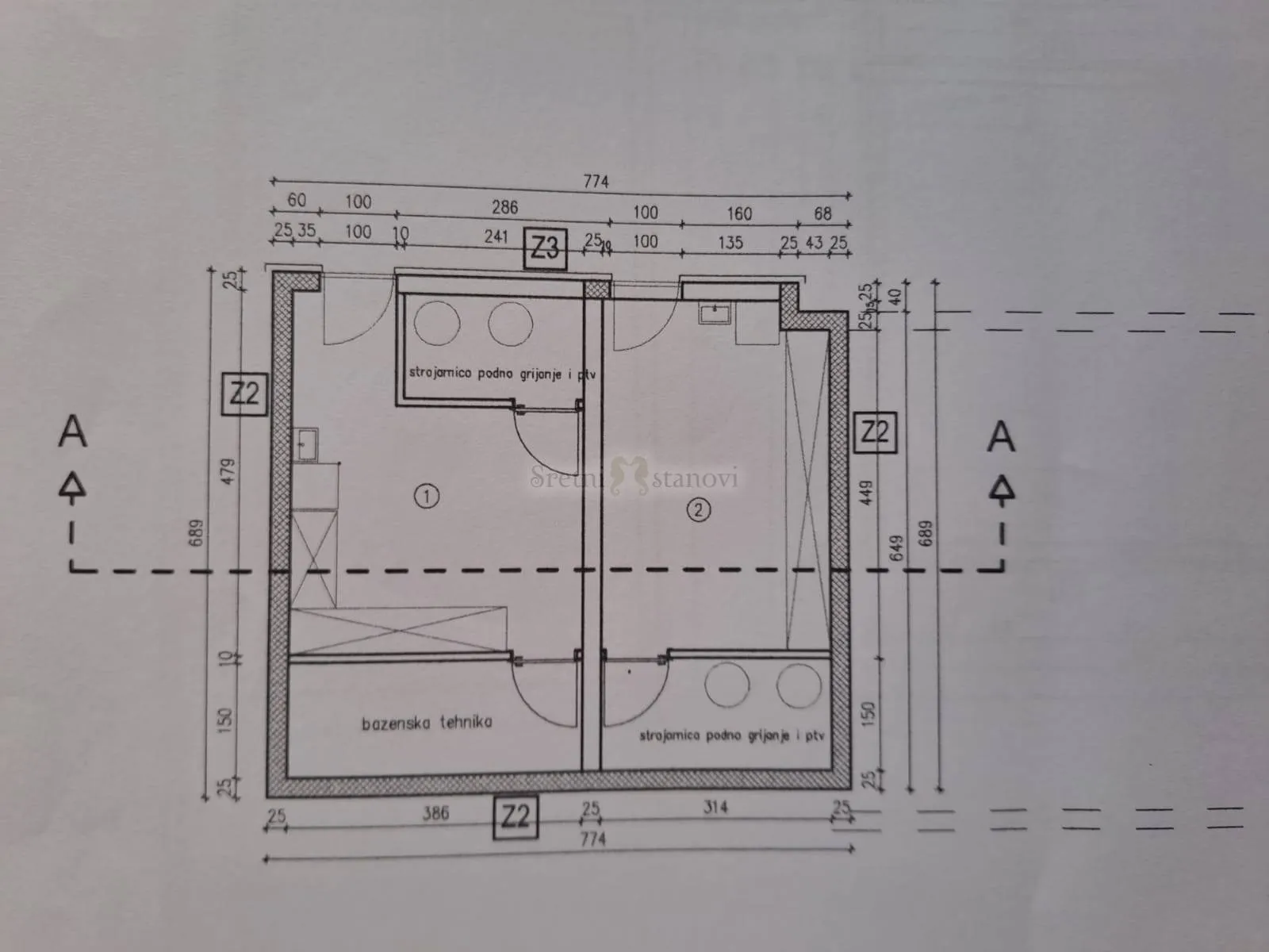 rivijera opatija, novogradnja, villa sa 2 stana, bazen, pogled - slika 26
