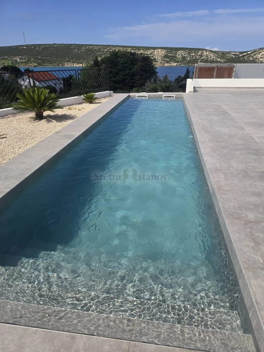 luksuzna vila s bazenom stara novalja, 3s+db, 388,50 m2, pogled na more - slika 2