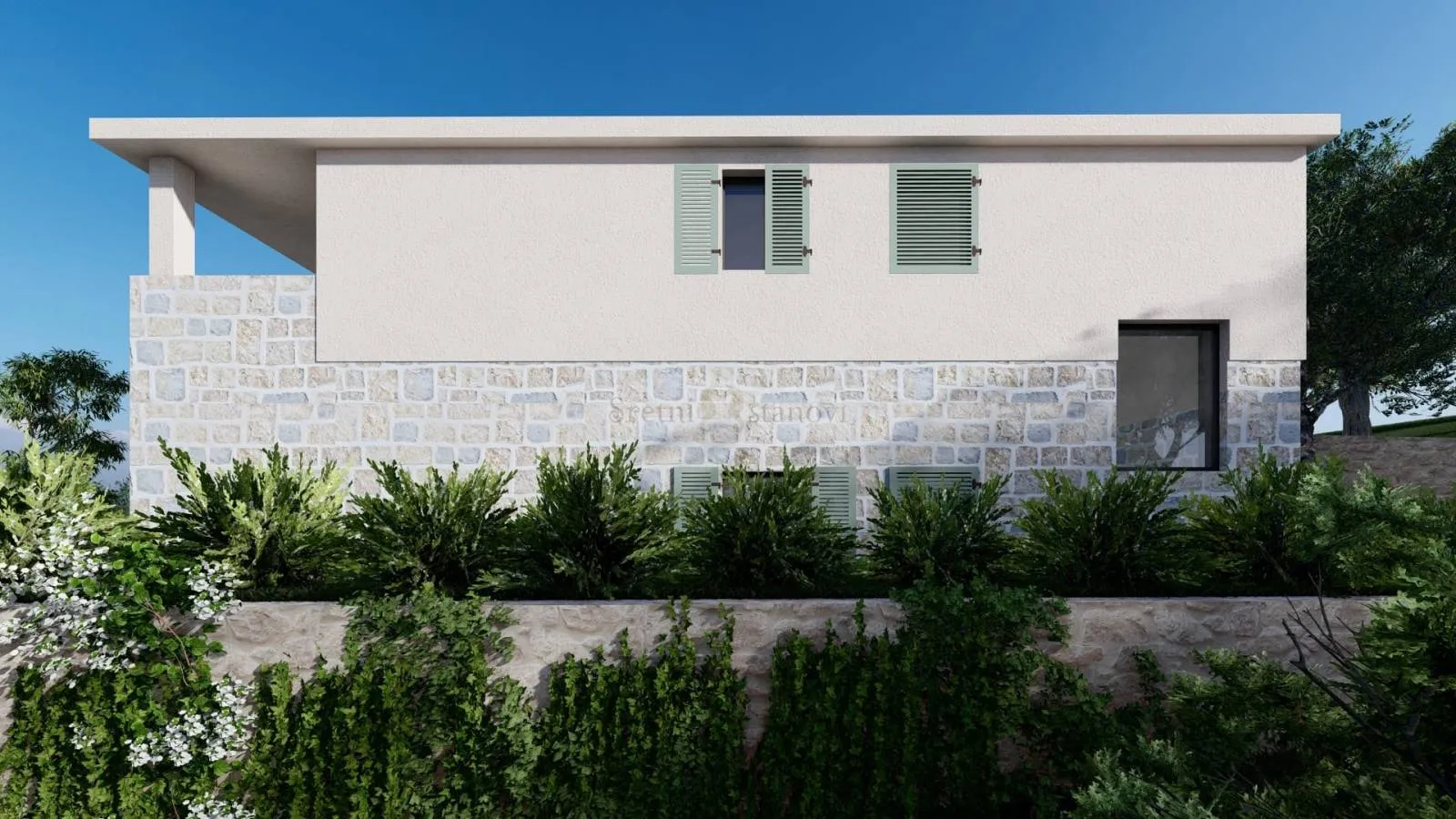 luksuzna kuća, pogled na more, bazen stara novalja, otok pag - slika 6