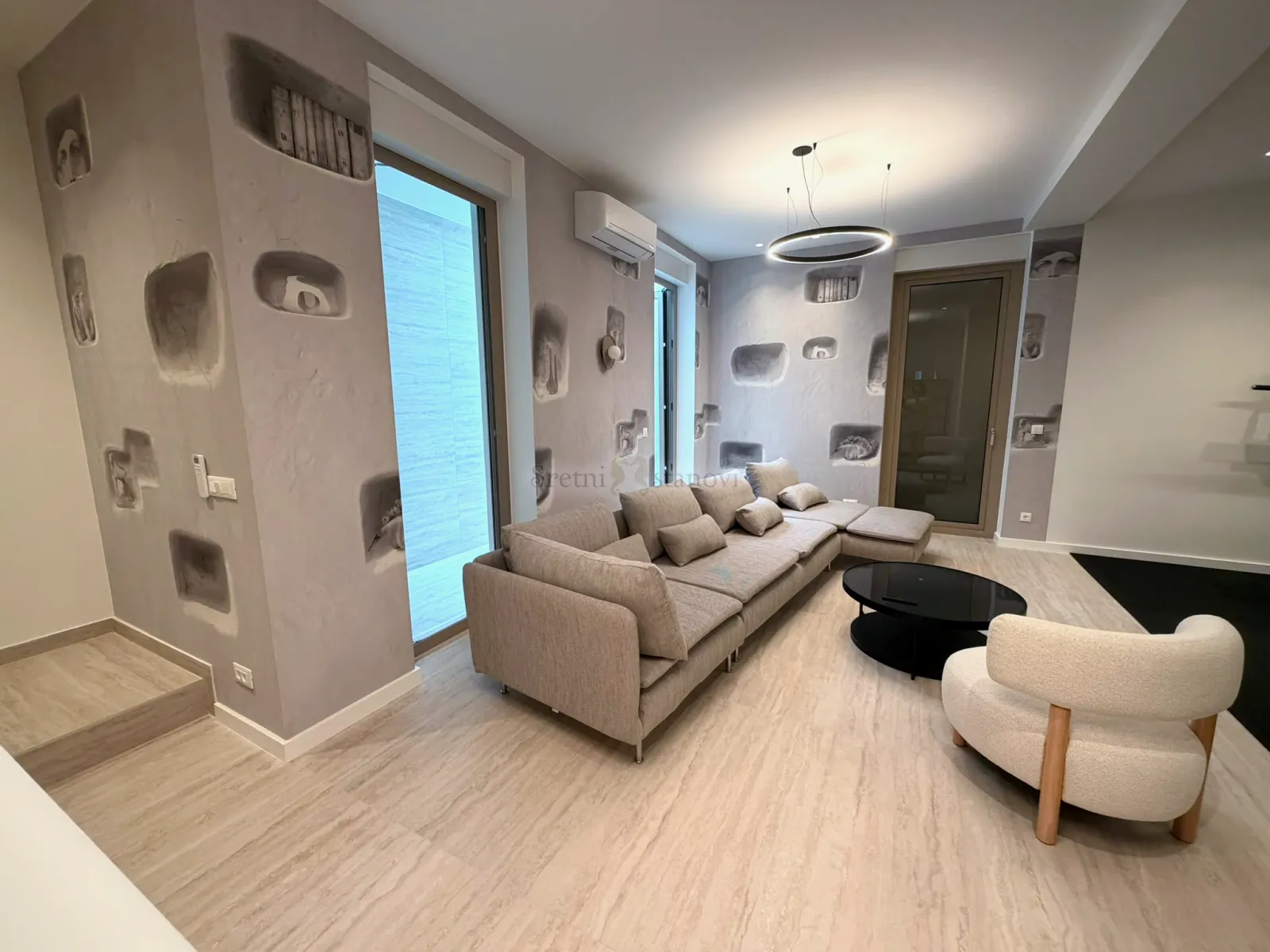 luksuzna kuća caska, pogled na more, bazen, sauna, otok pag - slika 30