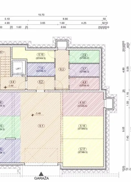 costabella, 2s+db, 85 m2+ vrt 60 m2, moderan stan s pogledom - slika 18