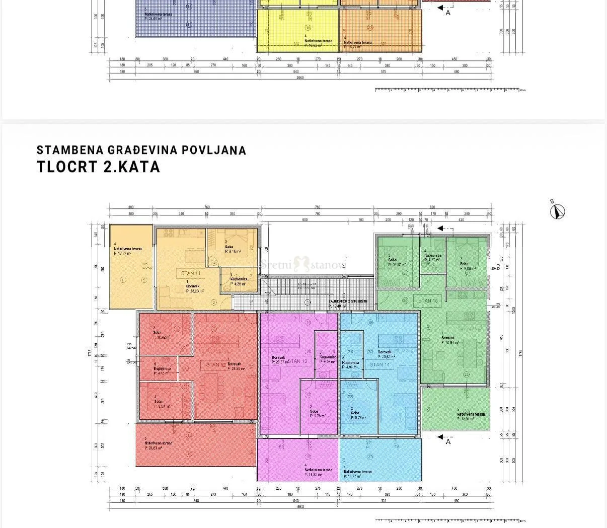 povljana, novogradnja, 1s+db, 2.kat, top lokacija - slika 4