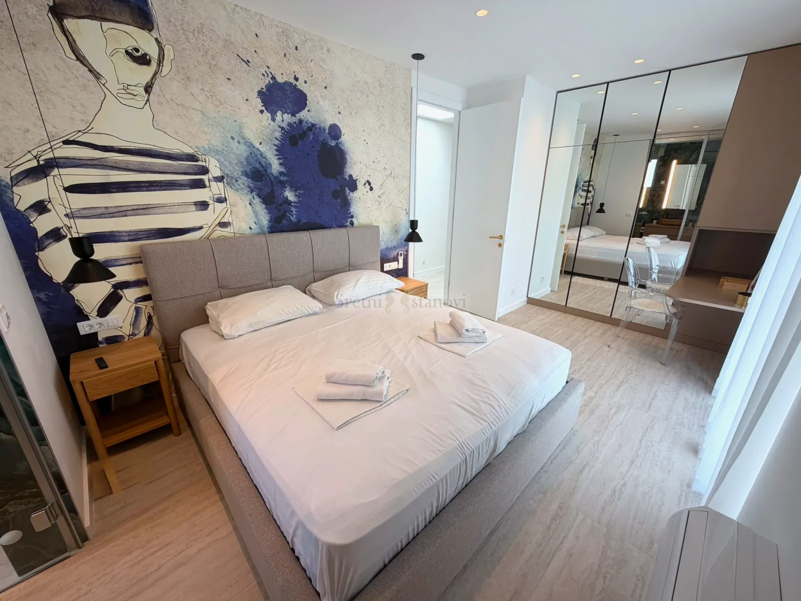 luksuzna kuća caska, pogled na more, bazen, sauna, otok pag - slika 15