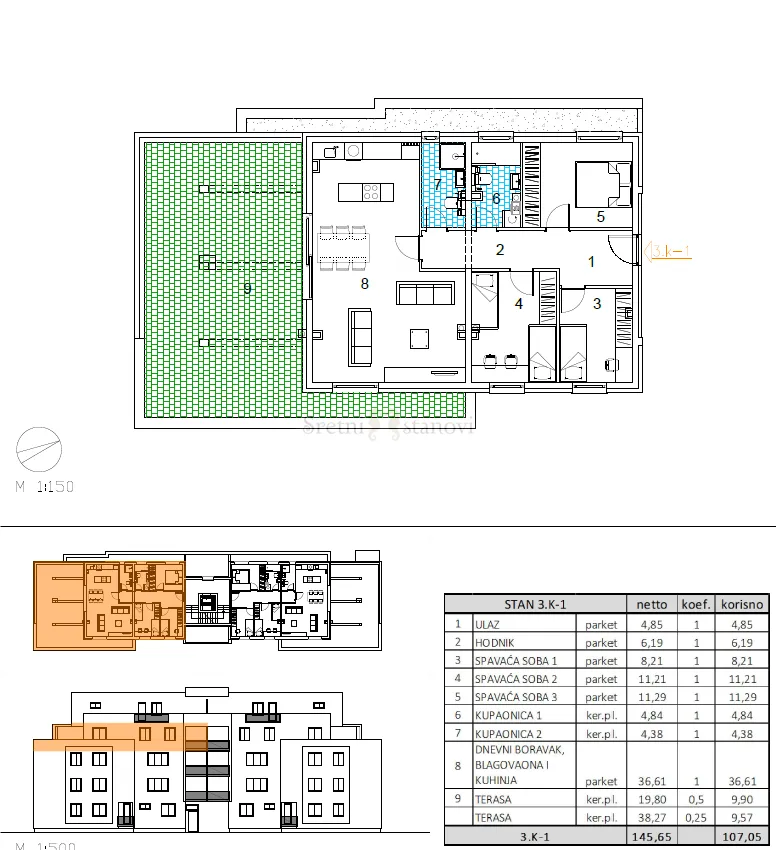 novogradnja velika gorica, 107,05 m2 - slika 5